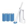 With Cleaning Liquid Toilet Brushes Plastic Bathroom Accessories New Toilet Brush Holders  Home