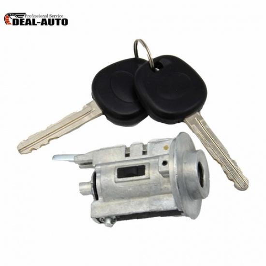 For Toyota Corolla Matrix Highlander 1.8 3.3L Ignition Switch Lock Cylinder+2Key