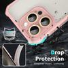 For iPhone 13 Pro Case Acrylic+TPU Reinforced Corners Protective Cover with Lens Film
