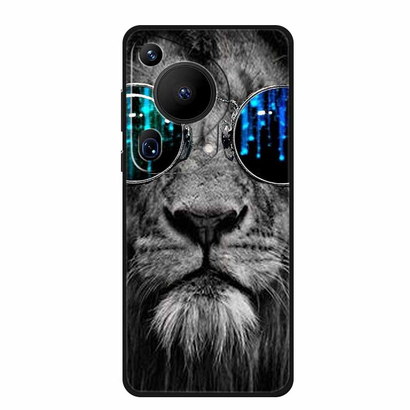 For Huawei Pura 70 Ultra Case 70Ultra Black Silicone Soft Back Cover Case For Huawei Pura 70 Ultra Phone Case Cover Pura70 Ultra