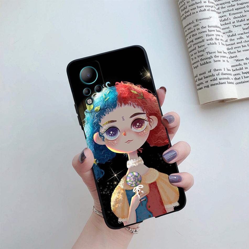 Чехол для Infinix Note 12 G88 2022 Роскошная Звездное Небо Крышка для Телефона Тонкий Мягкий Funda Для Infinix Note 11 Чехол X663 X663B X663D Note11