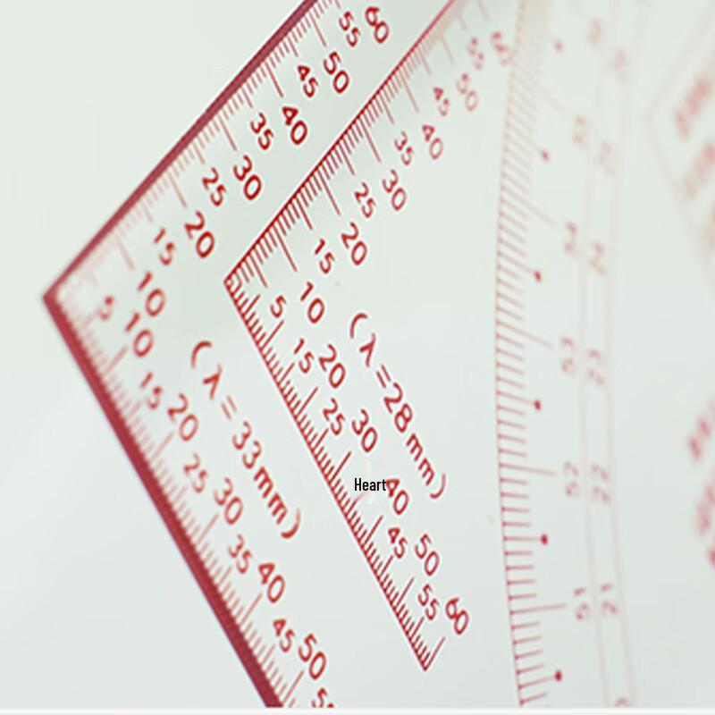 Tactical Map Reading and Plotting Ruler