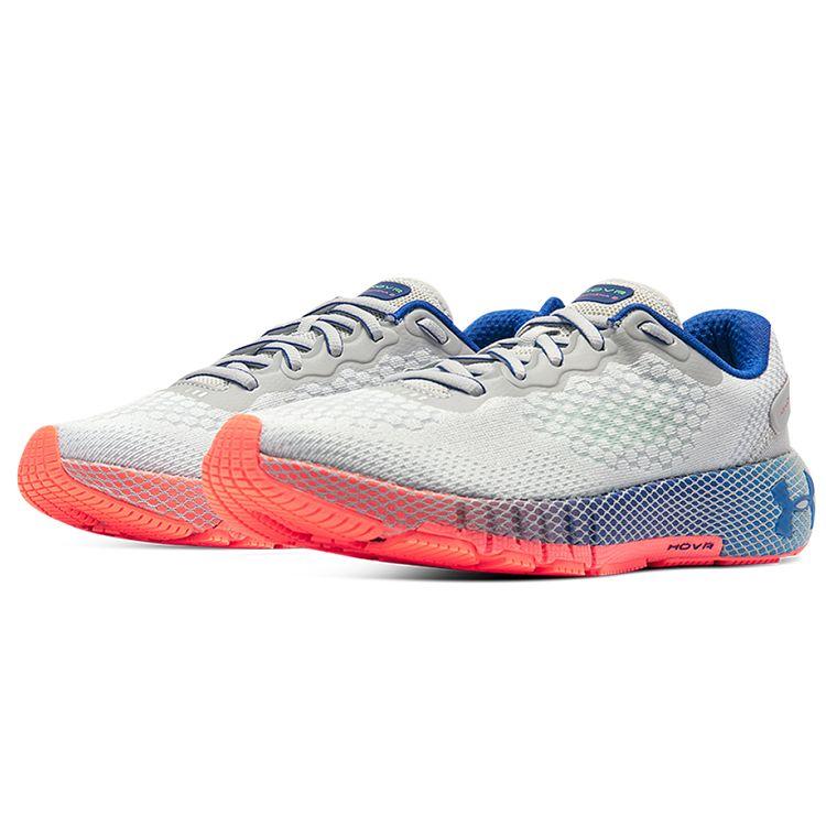 Under Armour HOVR Machina 2 Comfortable Versatile Shock Absorbing Low Top Lifestyle Shoes Women Sneaker Light-Gray 3025221-101