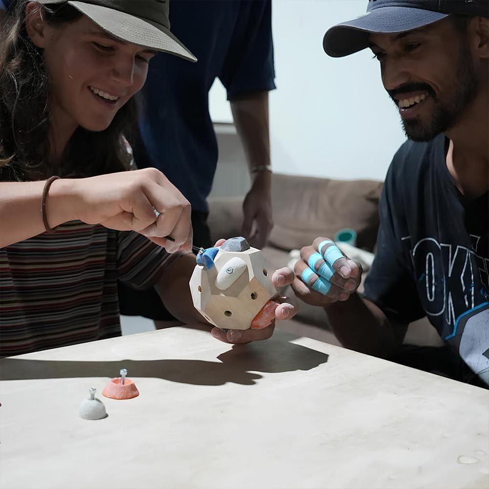 Изготовленные вручную боулдеринговые зацепы в виде булыжников Ручной работы Гигантские камни Увеличивают силу Точность Украшение Домашний декор Подарки