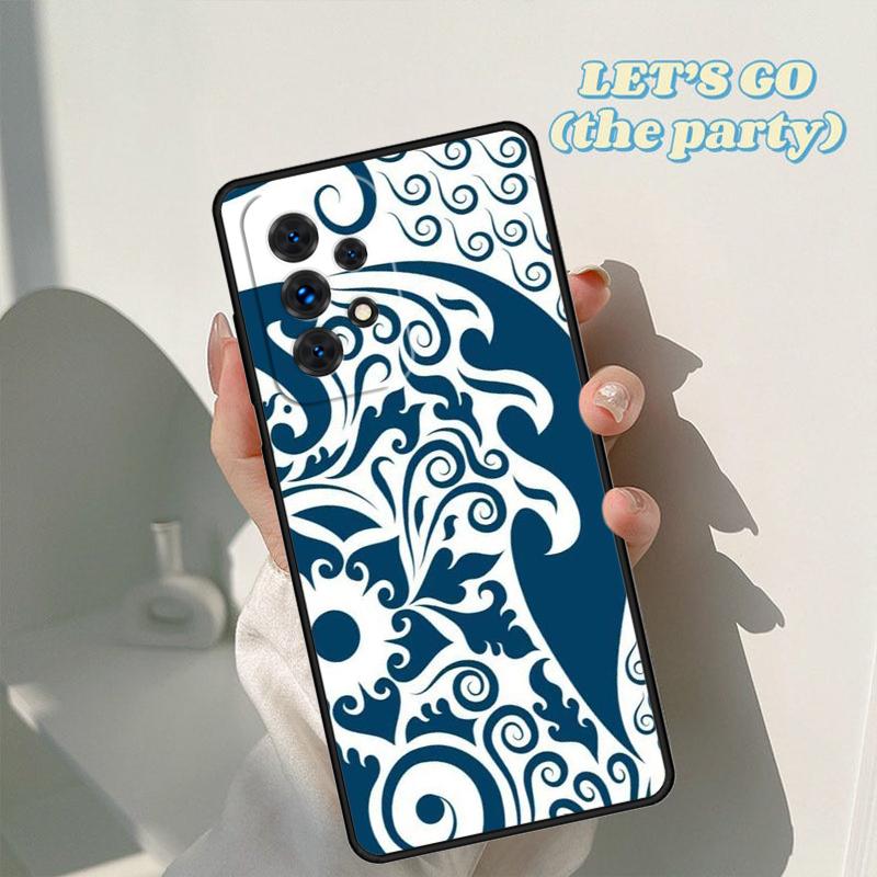 Чехол для телефона Гавайский орнамент Для Samsung Galaxy A42 A31 A40 A51 A71 A32 A80 A91 A52 A72 A73 A20e A21S A50 A70 A11 A12 Чехол