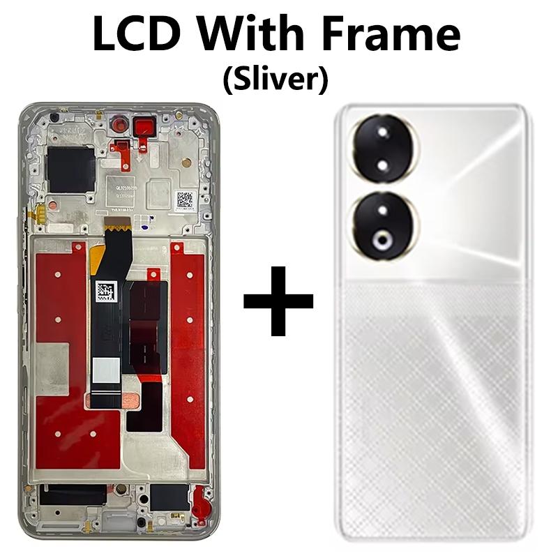 6.7" New For Huawei Honor 90 LCD Display Touch Screen Digitizer Assembly Honor90 REA-AN00, REA-NX9 Display With Fingerprints
