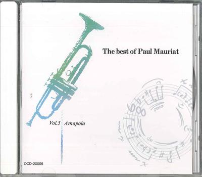 CD PAUL MAURIAT - Best Of Paul Mauriat Vol.5 OCD20005 UNIVERSAL 1994 Япония New Age & Easy Listening Б/у