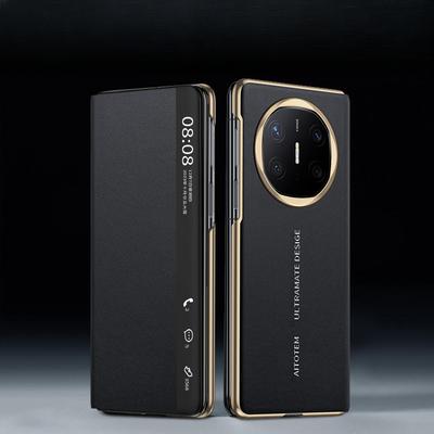 Магнитное крепление для чехла телефона Huawei Matex6, Коллекция X6 Гальваническое покрытие Противоударный, Мгновенно превращается в деловой кожаный чехол
