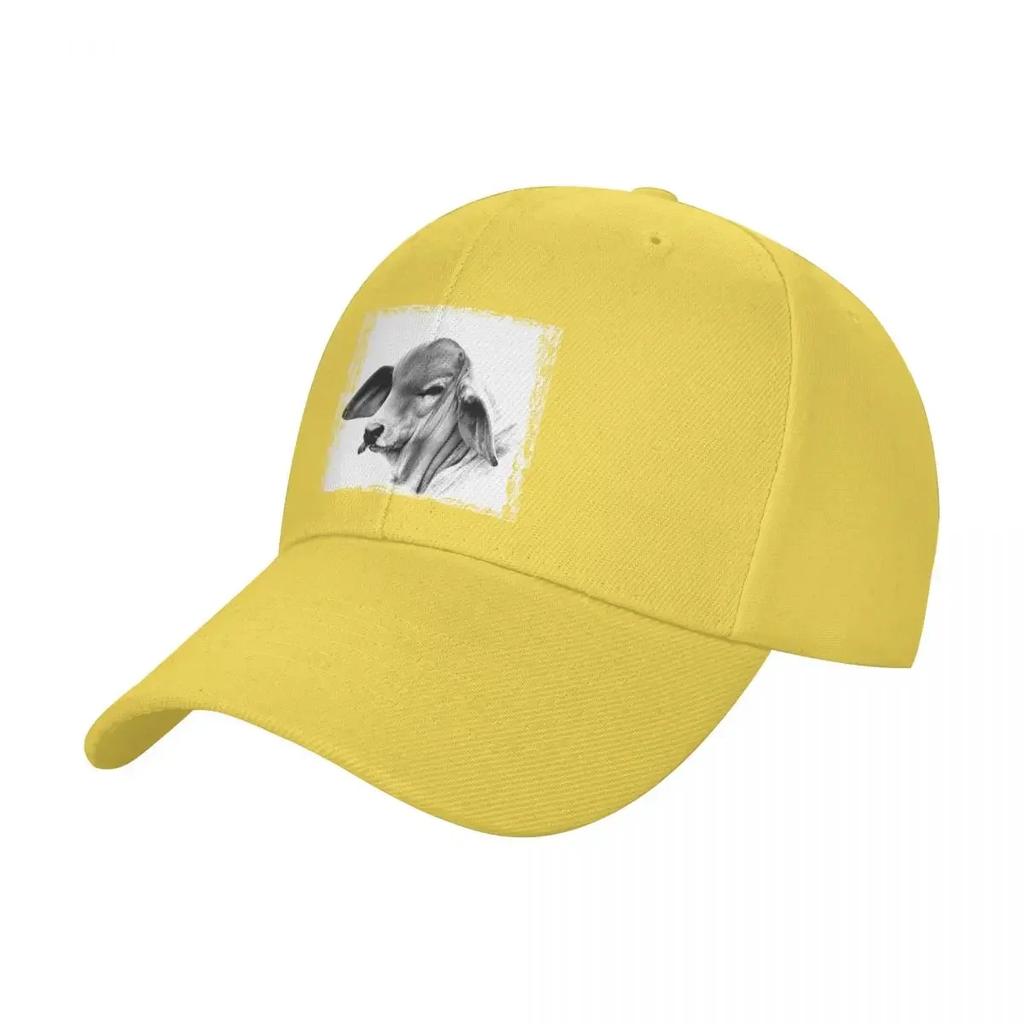 BRAHMAN CALF PORTRAIT WALL ART Baseball Cap sailor cap for men Sun Cap Men Luxury Brand Womens