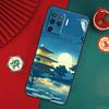 Художественный чехол в японском стиле для Oppo A15 A17 A57 A6 A5 Pro A54 A74 A94 A16 A76 A96 A40 A60 A80 A18 A38 A58 A78 A98