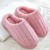 Cotton Slippers Women's Thick-soled Winter Cute Household Home Couple Indoor Warmth Cotton Slippers Non-slip Men's Wool Support Shoes