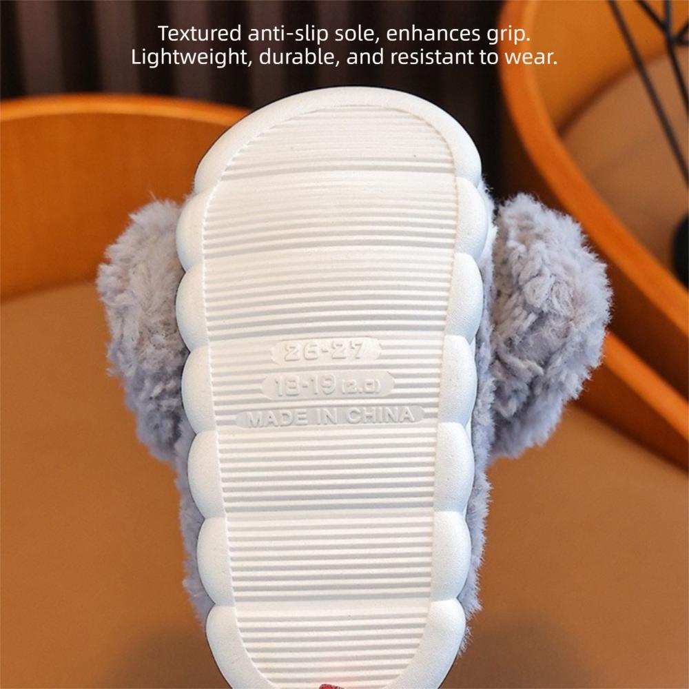 Cute Cartoon Children Slippers Comfortable Home Slippers New Floor Shoes Winter