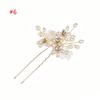 Rhinestone Gold Prom  Jewelry Accessories Bridesmaid Tiara Hairpins Pearl Hair Pin  Bridal Clips