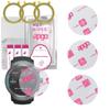 3x Apgo Ultra-Clear Hybrid Protective Glass Compatible with LG Watch Sport, Flexible Nano Glass, Great Replacement for Tempered Glass, Scratch-resista