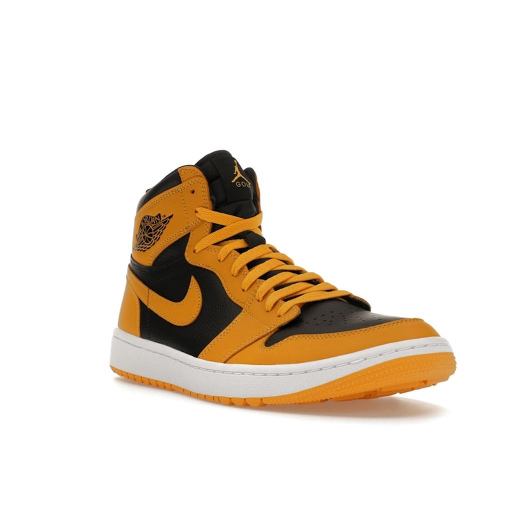 Кроссовки унисекс Air Jordan 1 High Golf Pollen Желтый Черный Белый DQ0660-700