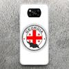 Georgia Flag Phone Case For Xiaomi Poco X3 Nfc X5 X6 X7 Pro F7 Ultra F6 F5 F4 M5S X4 GT M4 M3 F3 Soft Cover Silicone Shell