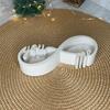 Eternal Love Candle Cup Concrete Cement Molds you and me Ornament Aromatherapy Gypsum Plaster Mould Candle Holder Silicone Mold