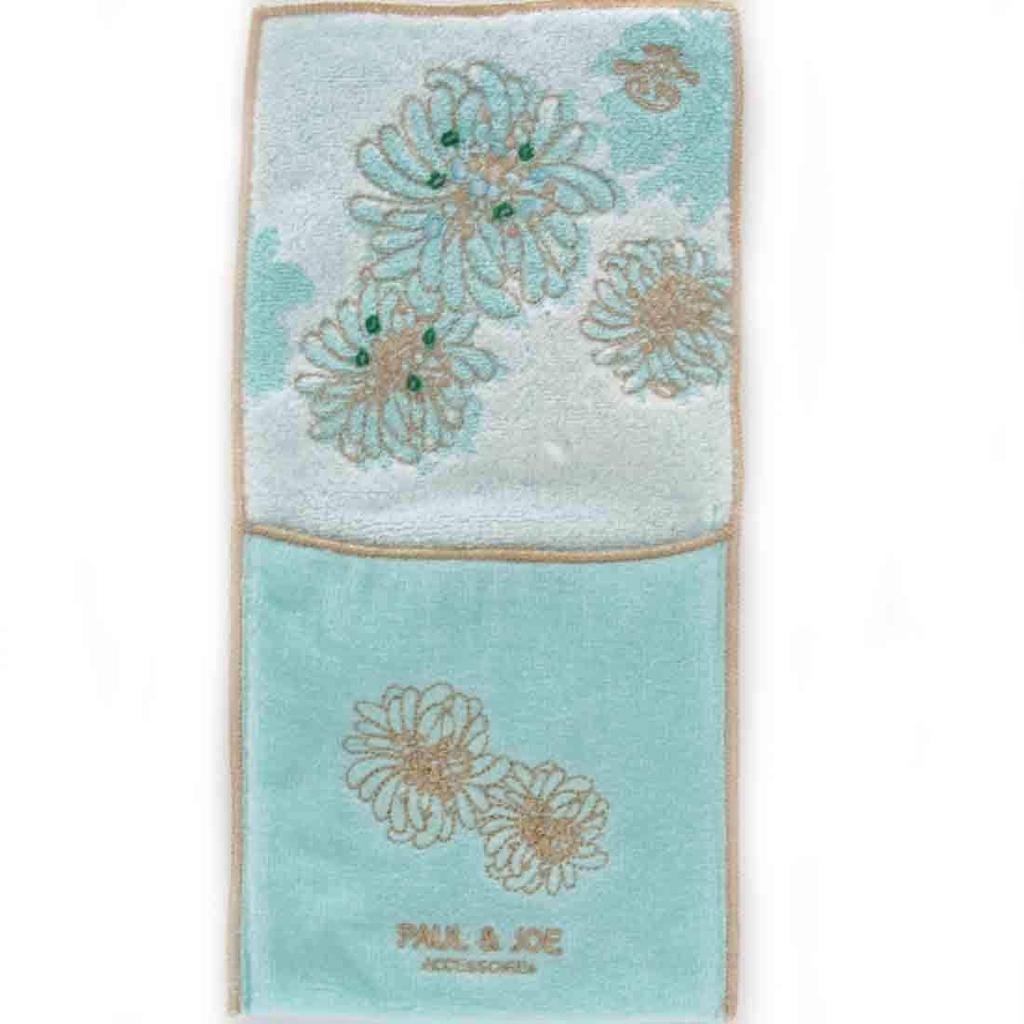 PAUL JOE ACCESSOIRES Pocket Handkerchief 14cm x & (Blue, Approx. 28cm), 100% Cotton, 107518-9201-02