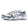 Nike Big Misty River And Setting Moon Cushioning Abrasion Resistant Low top Skateboard Shoes Unisex Black White Gray 355152-140(Team836-)