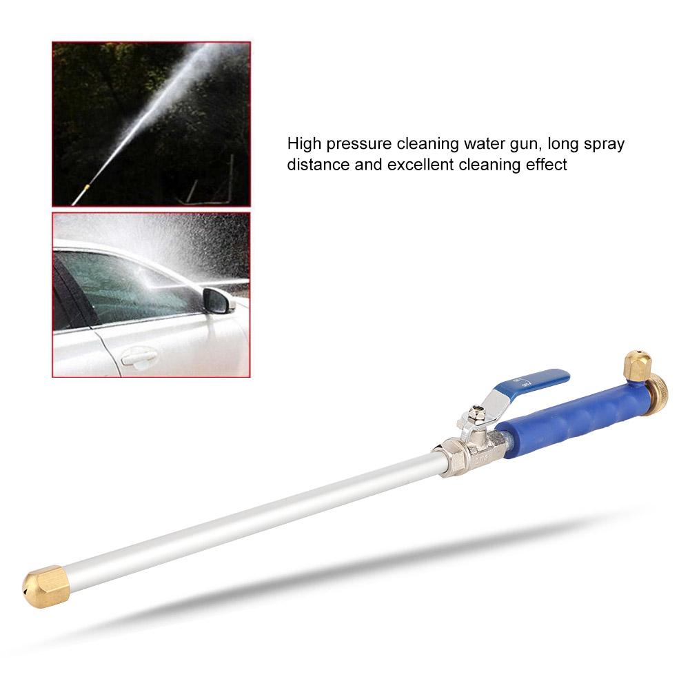 High Pressure Water Gun Powerful Washer Spray Nozzle Cleaning Tool for Home Yard Garden Car(2#)