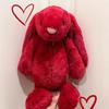 Плюшевая игрушка Jellycat Красный Заяц Бонни с коротким мехом для детей и коллекционеров