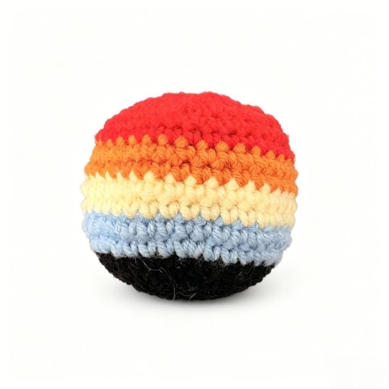1/4Pcs Outdoor Soft Handmade Footbag Sacks Juggling Balls Durable For Kids Group Playing Activities