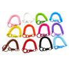 Colorful Lobster Clasp Id Card Holder Lanyard Keyring Anti-Lost Spring Rope Retractable Keychain Mobile Phone Chain