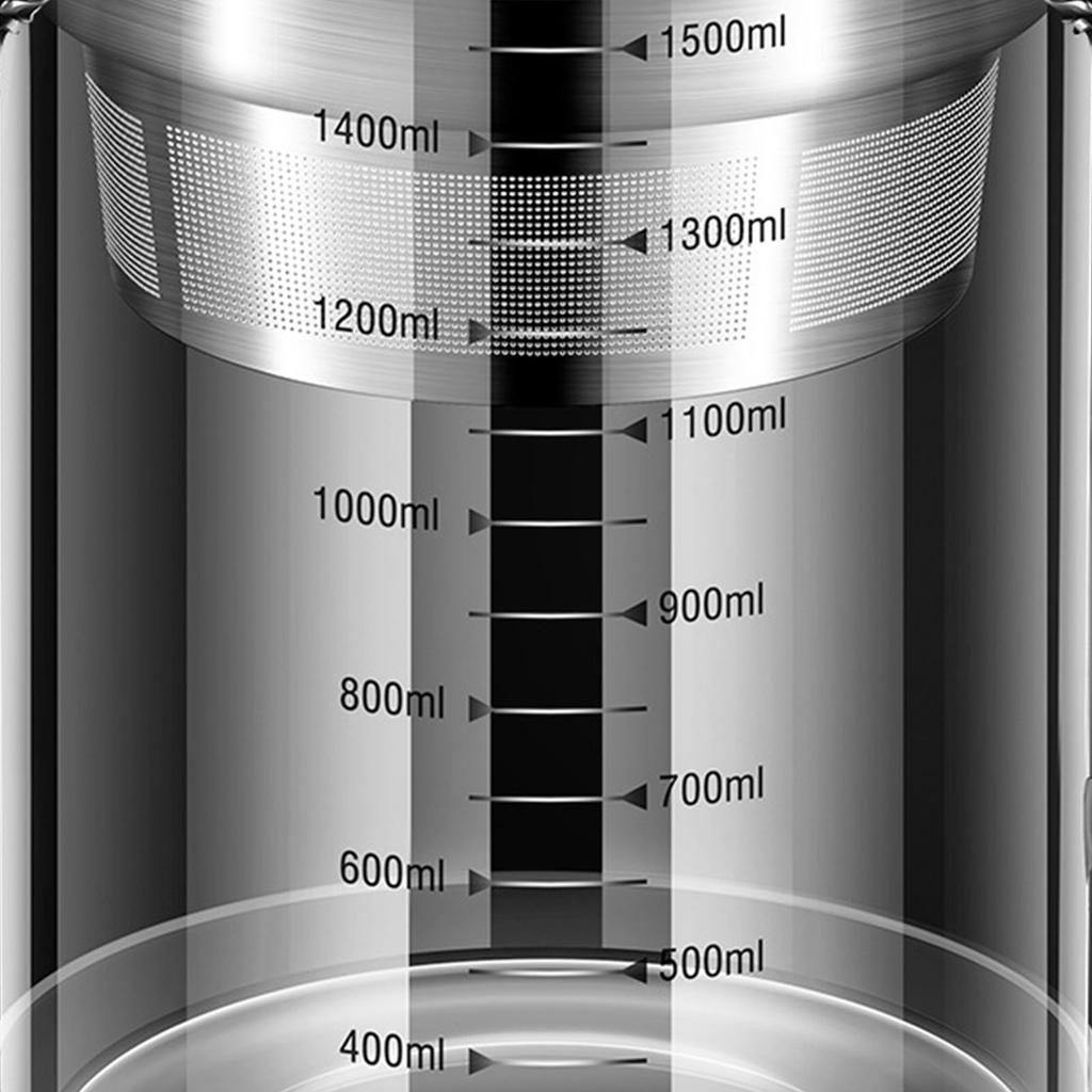 Multifunctional Frying Oil Filter Pot for Kitchen Use Glass Storage Jar with Deep Strainer for Cooking Enthusiasts
