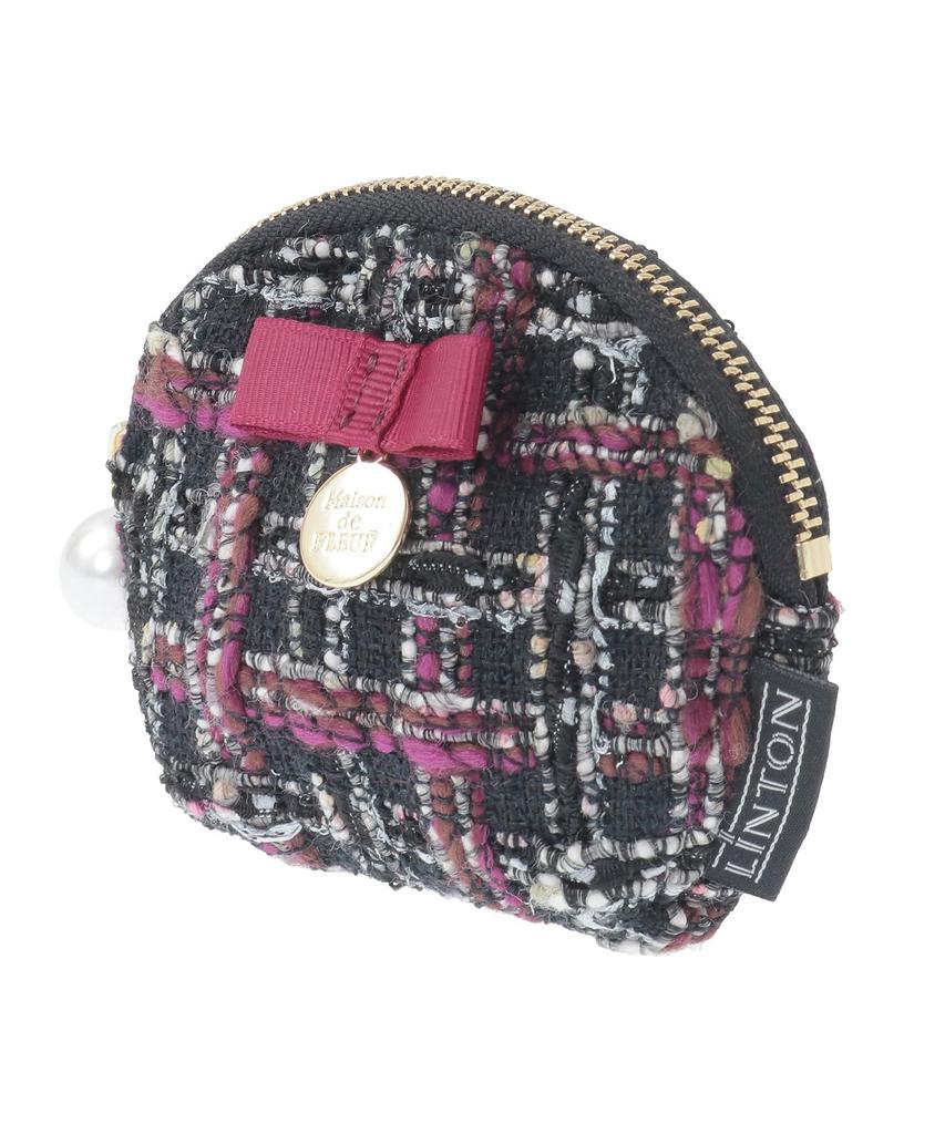 Женский кошелек для мелочи Maison de Fleur Linton Tweed, цвет вне белого