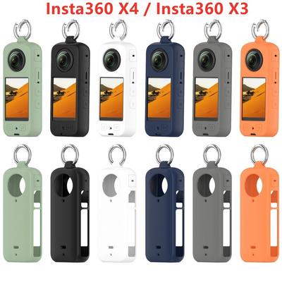 Подходит для Insta 360 X4 Силиконовый защитный чехол Защитный чехол для камеры Insta360 X3