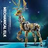 924PCS Mechanical Elk Building Blocks Creative Animal Robot Model Assembly Bricks Desktop Decoration Kids Toys Holiday Gifts No Box