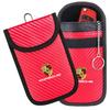 Car Key Case Signal Blocker Bag RFID Shielding Pocket for Porsche 718 Cayenne Panamera 911 Macan Taycan Cayman Boxster Sticker UA7