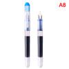 Fountain Pen Large Capacity  Classic Transparent Color Ink Stationery