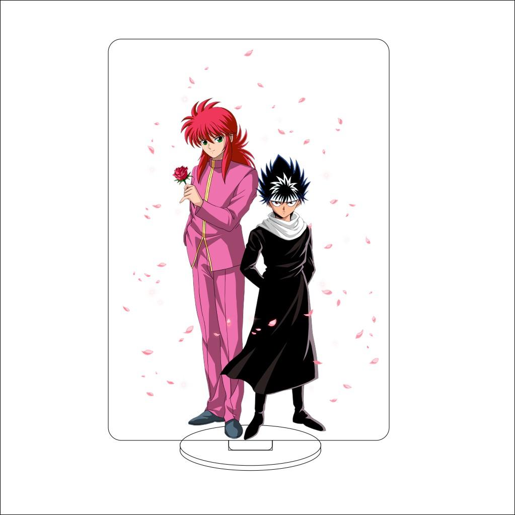 16 см Аниме YuYu Hakusho Косплей Акриловая подставка-фигурка Мукуро/Рэйзэн/Ёми/Хиэй Подарок на Хэллоуин
