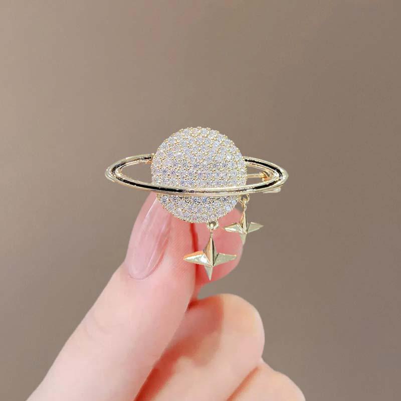 Summer Anti-Exposure Brooch: Fashionable and Luxurious Collar Pin for Women.