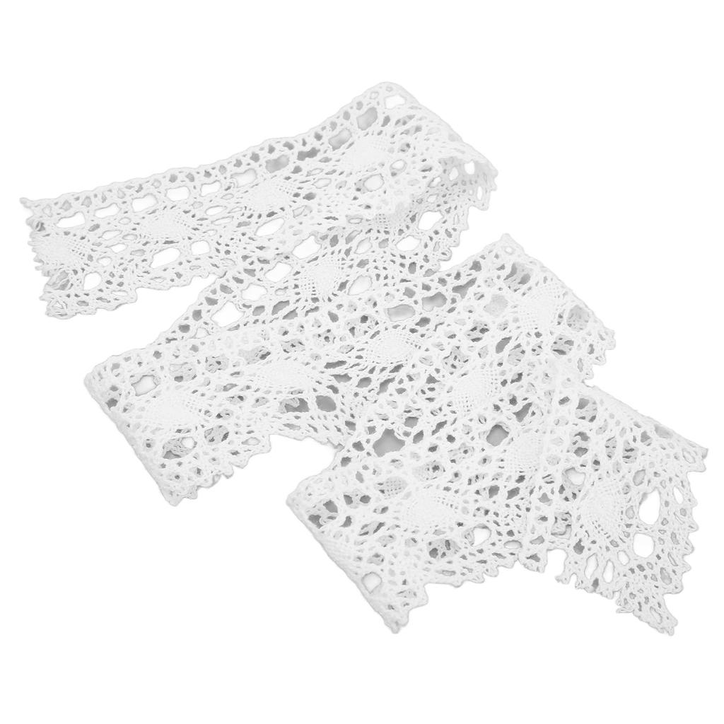 Lace Ribbon DIY Cotton Net 4cm Width 10 Yards Exquisite Fabric Lace Trim for Curtain Clothes