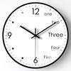 12-дюймовые 30 см Креативные домашние часы Настенные часы для гостиной Современный простой стиль Персонализированные настенные часы