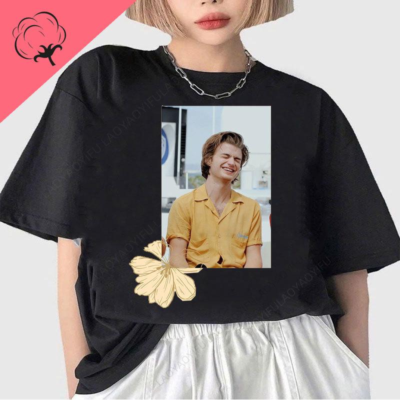Players Djo Joe Keery Camisetas Retro Style Movie Graphic T Shirts Cotton ONeck Gift For Fan Unisex Tops Streetwear Y2k Clothes
