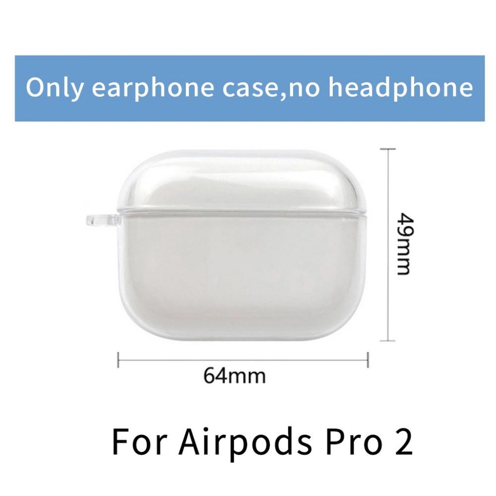 Прозрачный чехол для наушников INS для AirPods 3 Pro, мягкий защитный чехол из ТПУ для AirPods 2, чехол против падения