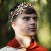 Gold God Elf Leaf Headpiece Royal King’s Headband  for King Men Adult Renaissance Toga Cospay