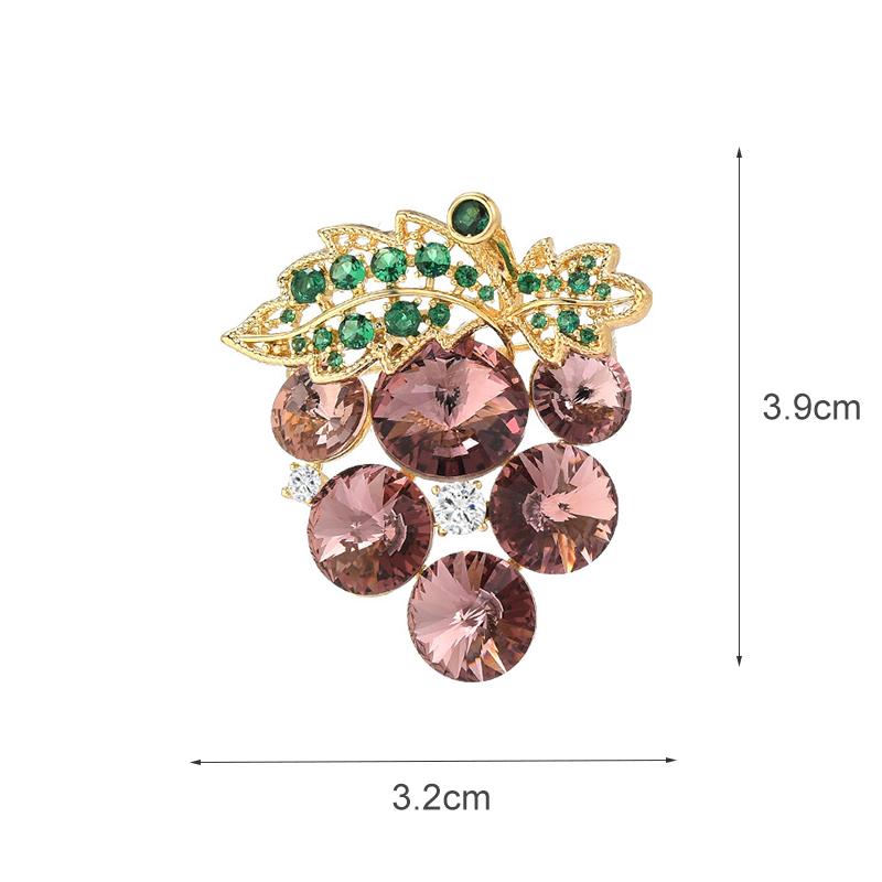 Senior Brooches Flower Leaf Brooch Pins for Women Suit Pendant  Fashion Brooches Jewelry