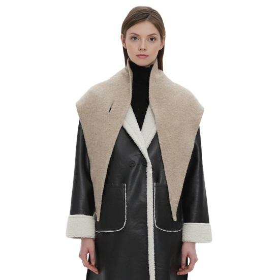 Women Knitting Shawl Wrap Solid Color Triangle Striped Knotted Poncho Blanket Autumn Winter Universal Size Scarf Cardigan