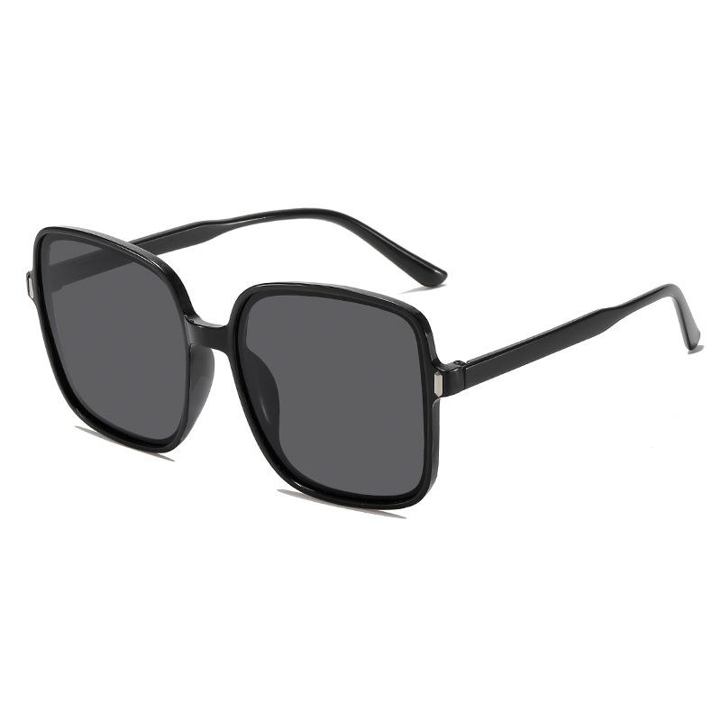 Новые большие квадратные солнцезащитные очки для женщин с защитой от ультрафиолета, постепенное изменение цвета, корейская версия очков, мужские уличные солнцезащитные очки