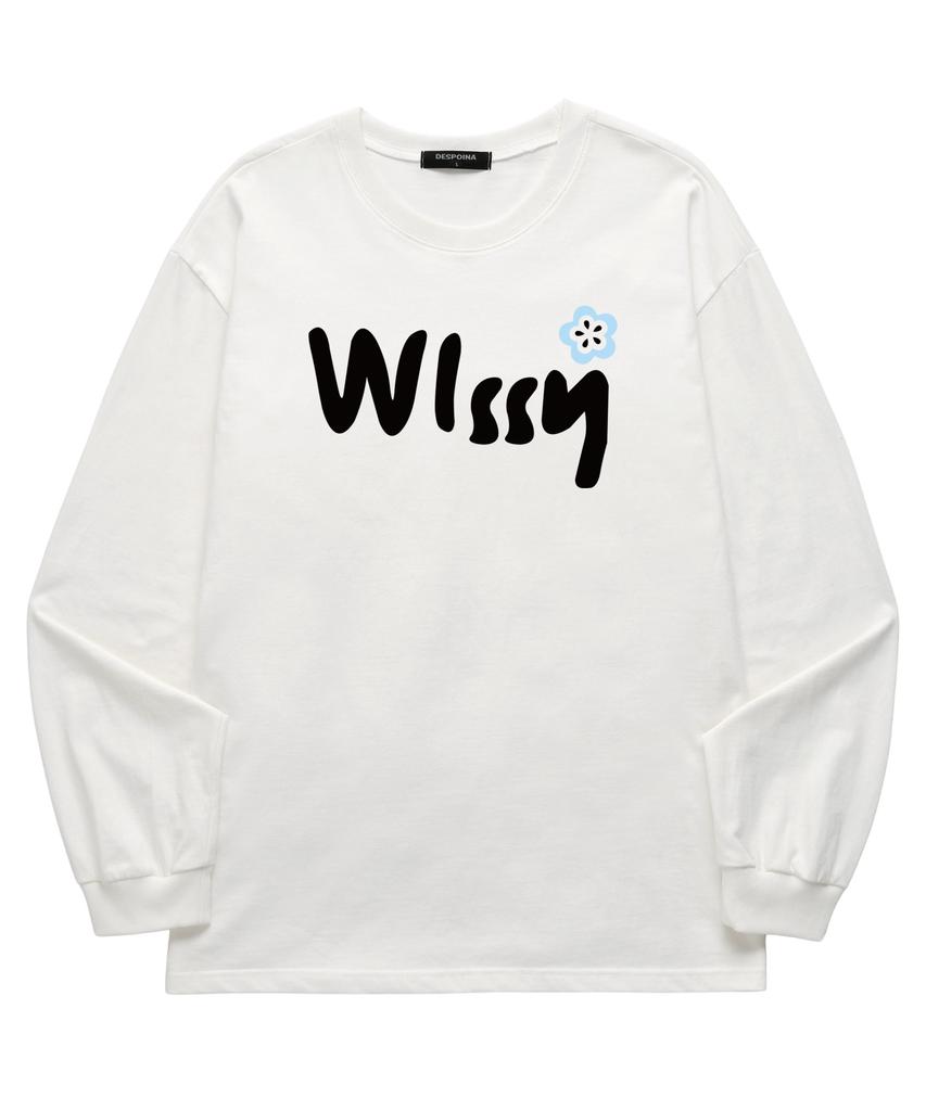 Футболка с длинным рукавом Wissi Wissy Bloom (Wls038) белый