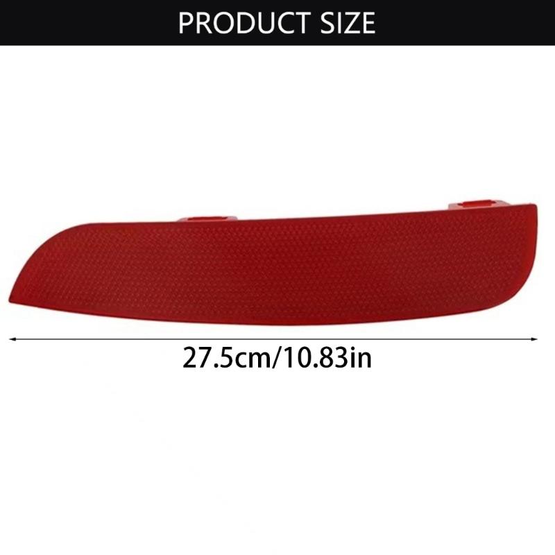 Lens Rear Fog Light Strips Bumper Reflector Trim 30763346 30763345 for S40 V50 2008-2015