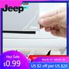 For Jeep 4Pcs Car Door Silicone Buffer Sticker Anti Collision Scratch For Jeep Wrangler Renegade Compass Grand Cherokee Patri