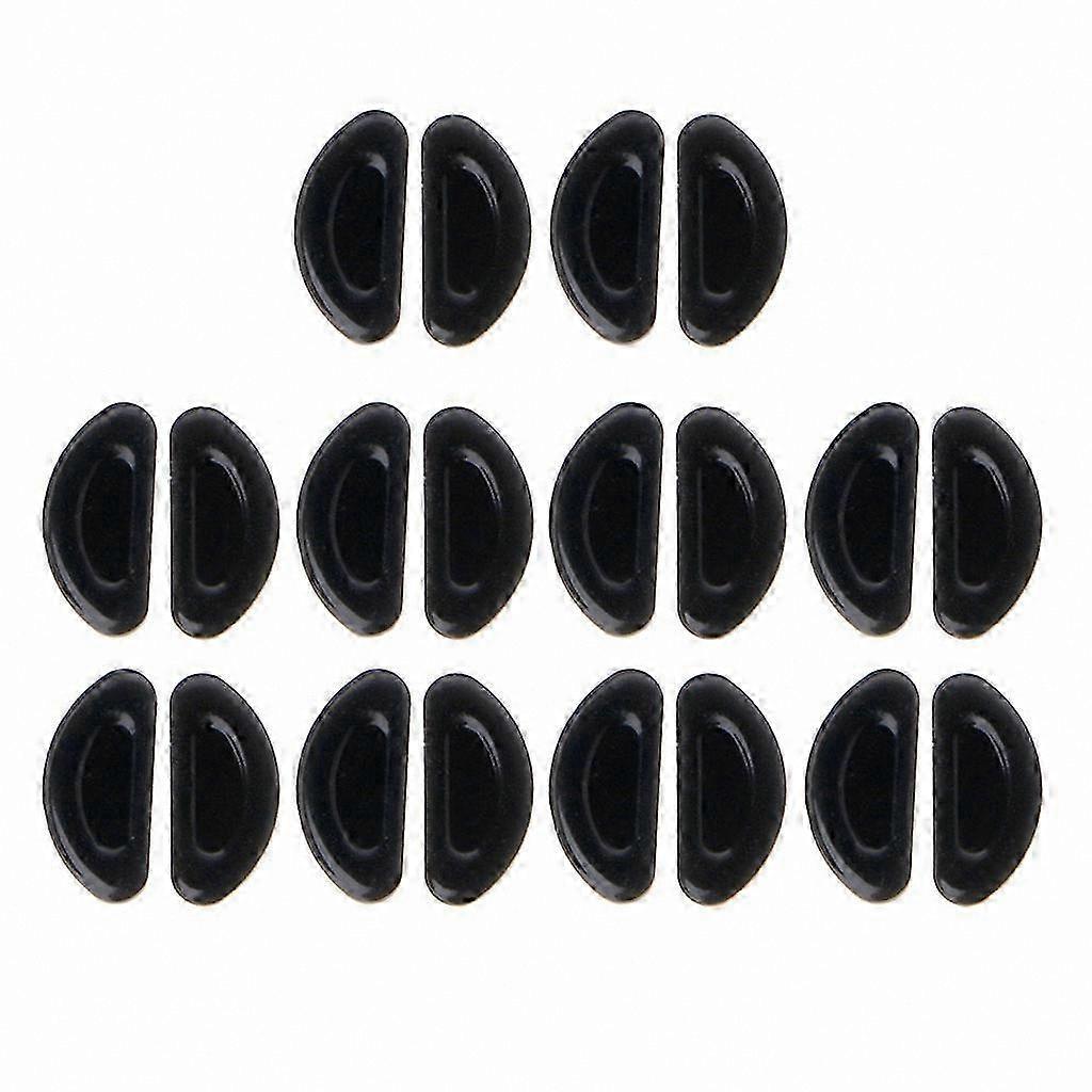 10 Pairs Self-Adhesive Silicone Nose Pads for Glasses Support