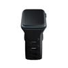 38/40/41/42 Mm Black (Small) - 3Mk Silicone Watch Strap For Apple