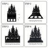 1Pc Iron Decoratio N, Centerpiece Decoration, Interior Decoration, Home Art Decoration, Ideal Gift Choice, Christmas , Compatible with Real Candles,