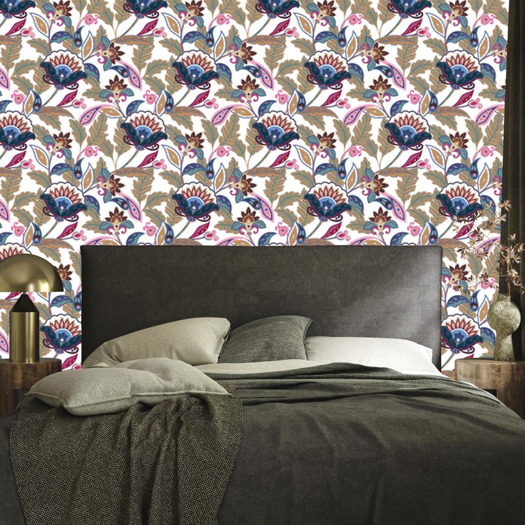 Ornamental Plants Wallpaper for Living Room and Bedroom 50x1000